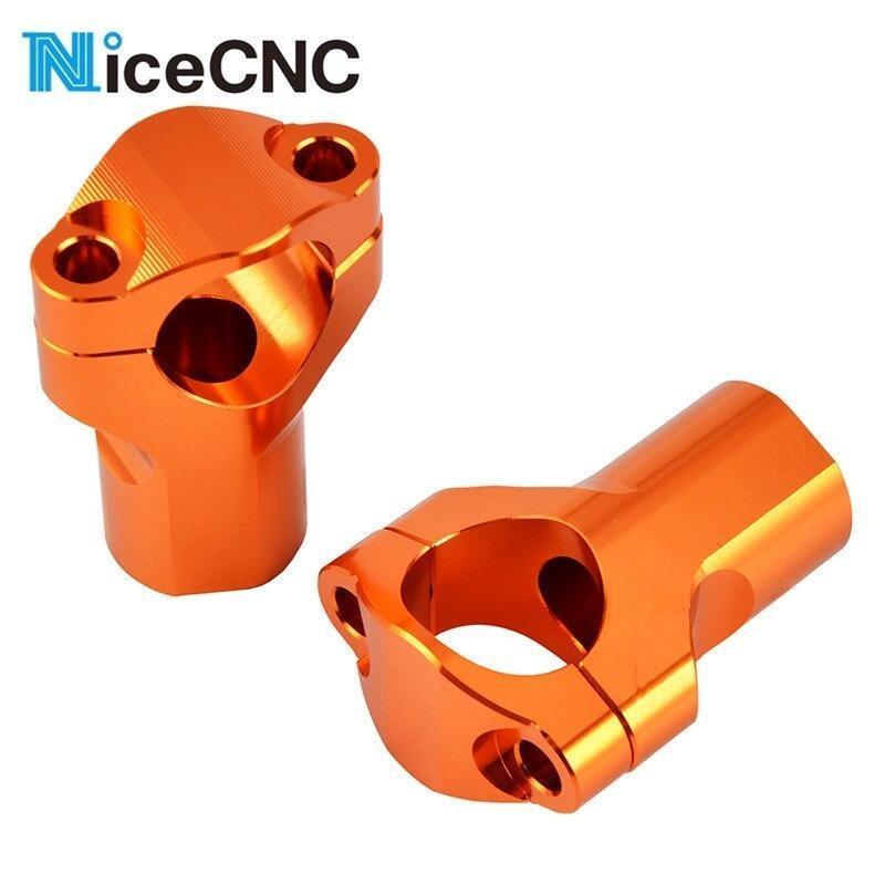 Nicecnc handlebar riser clamp for ktm sx sxf 125 250 350 450 150 2016 2017 2018 2019 2020 motorcycle accessory parts 