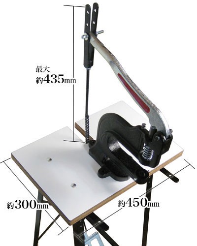  pedal type hand Press pcs hand-operated press machine for stepping pcs size : depth 410mm width 450mm height 1175mm 1 pcs assembly ending 