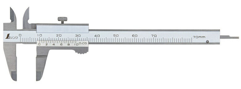 yu. комплектация возможно sinwa высококлассный Mini штангенциркуль 70mm нержавеющая сталь 19892 кейс для хранения есть измерение область 0.05~70mm.