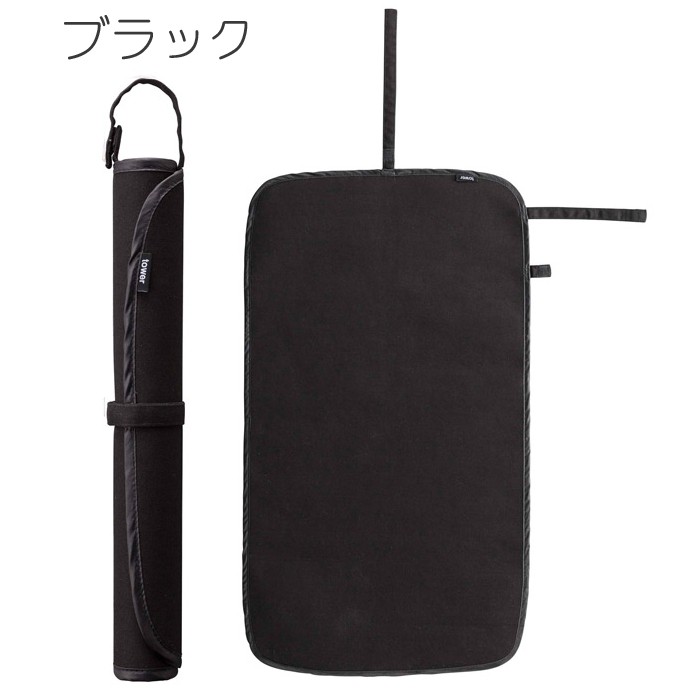YAMAZAKI tower .... утюг коврик утюг коврик compact гладильная доска утюг сиденье белый 3357 черный 3358