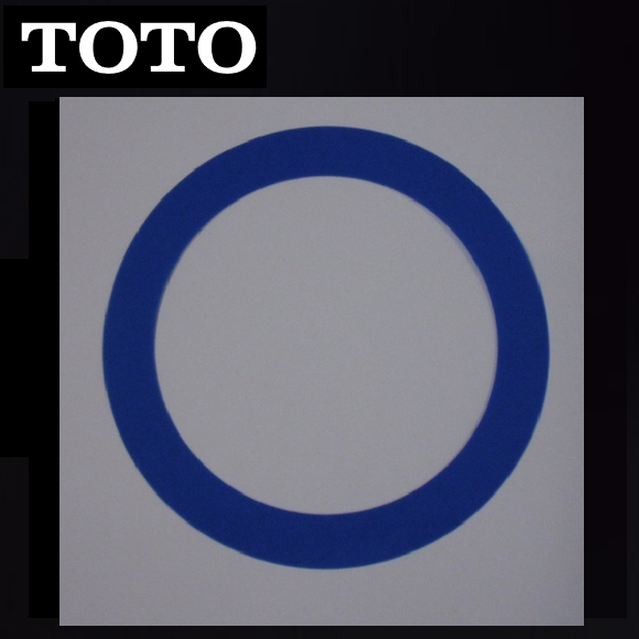 TOTO AFKA108 часть материал шайба ( диаметр 100mm. фляжка для ) 0