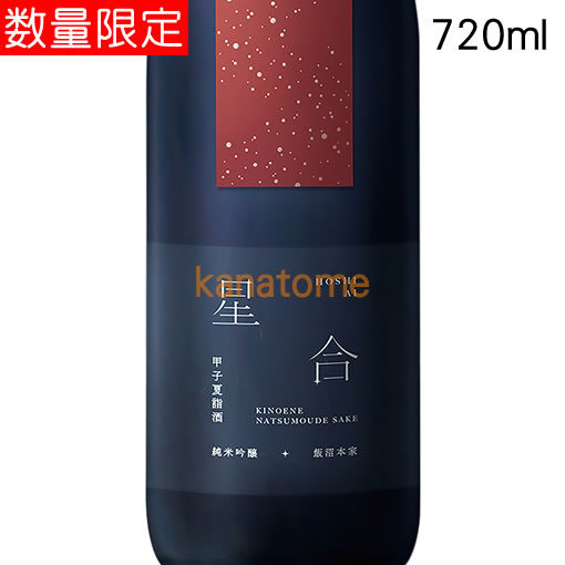 甲子夏詣酒 星合 純米吟醸 720mlびん 1本の商品画像