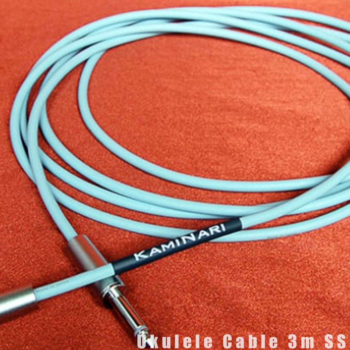 KAMINARI GUITARS(kaminali гитара z)Ukulele Cable K-UC3SS [ укулеле для кабель ](3M/SS)