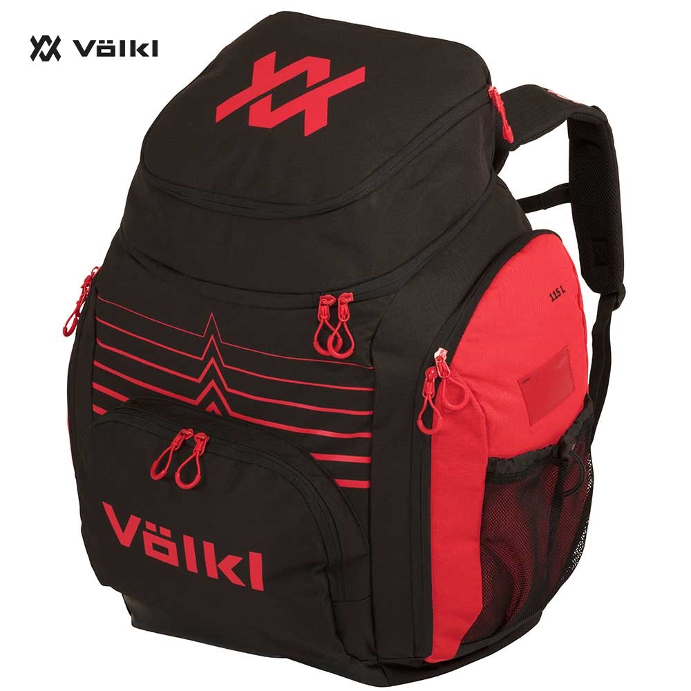 25 VOLKL ( Volkl ) Race Backpack Team Large - Volkl [142103][Black×Red] задний 