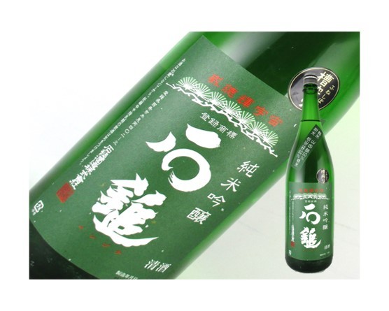 石鎚 純米吟醸 緑ラベル 1800mlびん 1本の商品画像