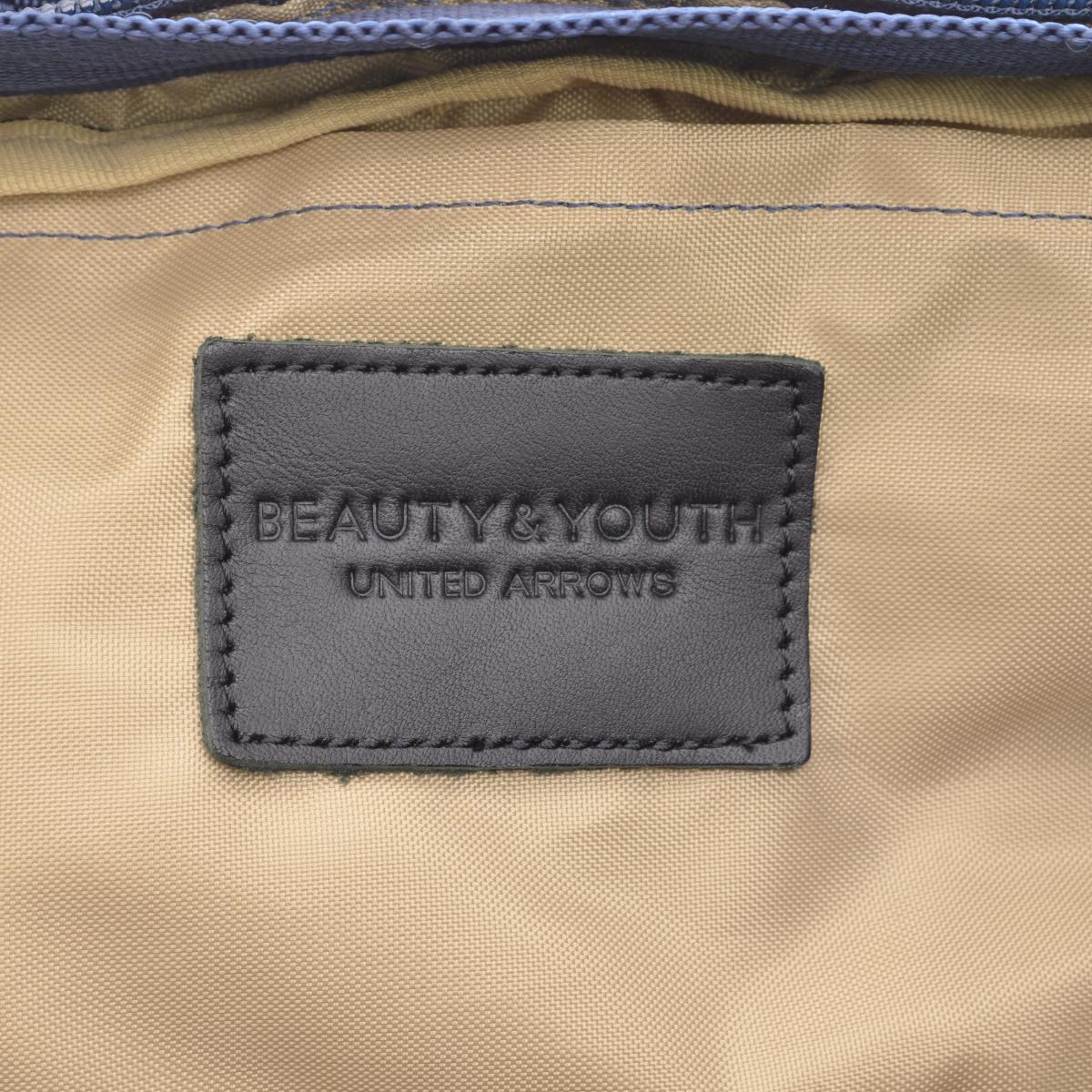 UNITED ARROWS BEAUTY &amp; YOUTH / United Arrows view ti and Youth nylon 2WAY Brief bag Boston bag 