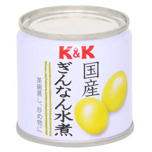 K＆K K＆K 国産 ぎんなん 水煮 85g×1缶 缶詰の商品画像