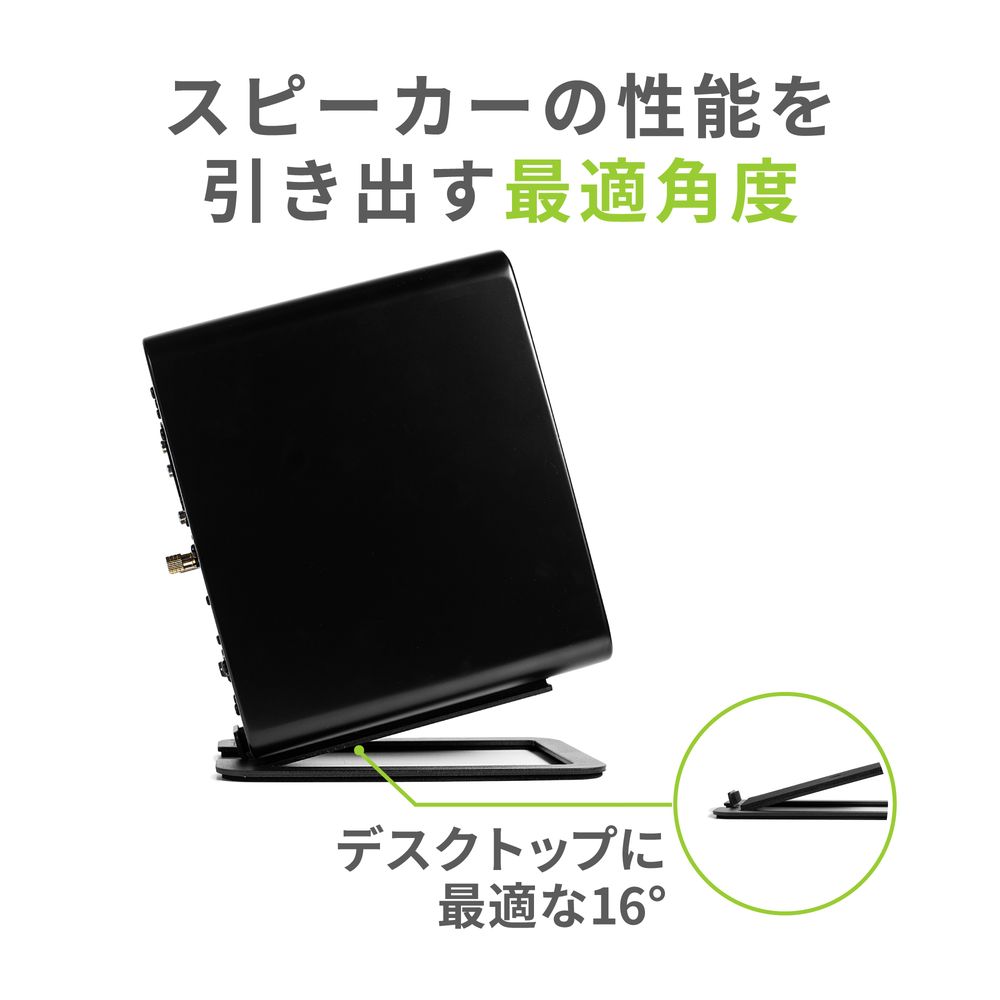 [ breaking the seal settled / exterior defect ]Kanto Audio speaker stand S4 black S4-BLACK