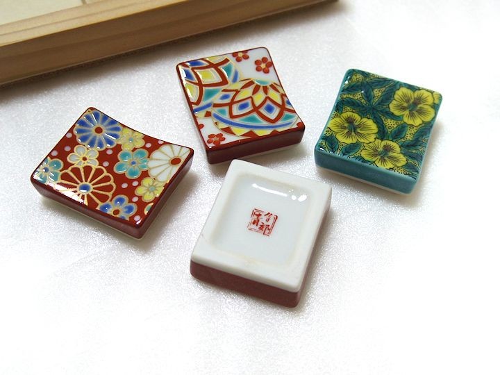 最新のデザイン 九谷焼 箸置き30客セット 食器 - www