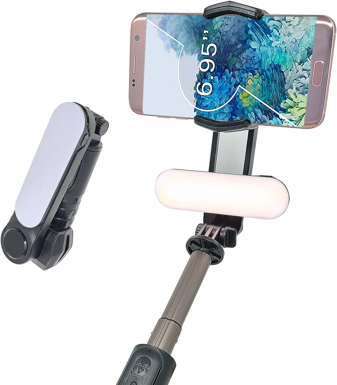  unused unopened Gin bar self .. stick wireless remote control attaching smartphone Q09 single axis tripod folding type super light weight 