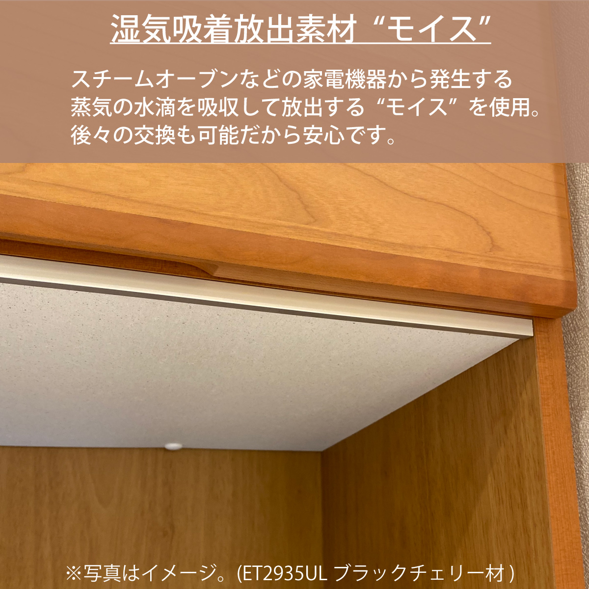 カリモク 家電収納棚 ET2915 レンジ台 幅67.4cm 耐震対策 オーク カリモク 家電収納棚 ET2915 レンジ台 幅67.4cm 耐震対策 オーク