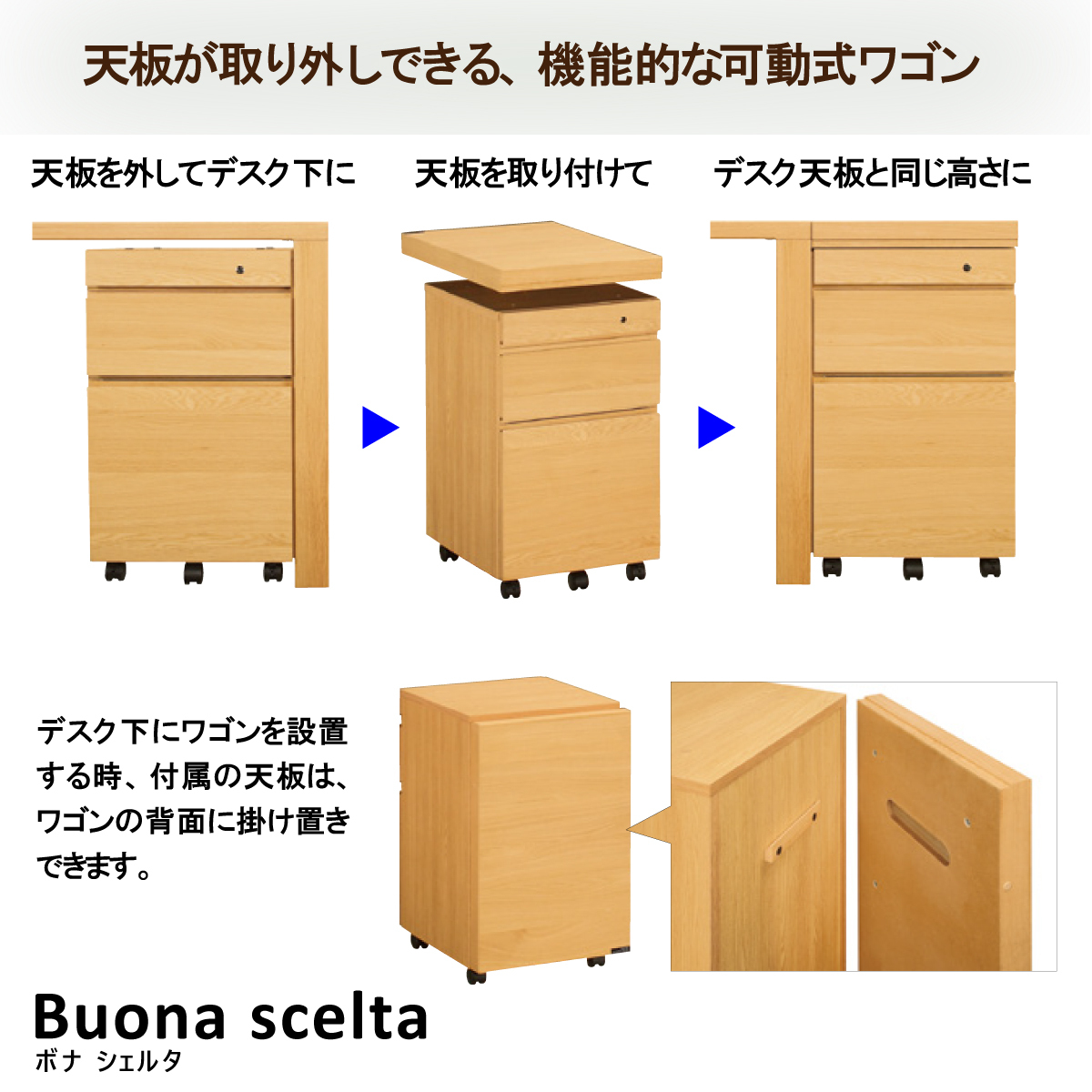 カリモク ワゴン ウォールナット ボナシェルタ ST0057XR デスク カリモク ワゴン ウォールナット ボナシェルタ ST0057XR デスク