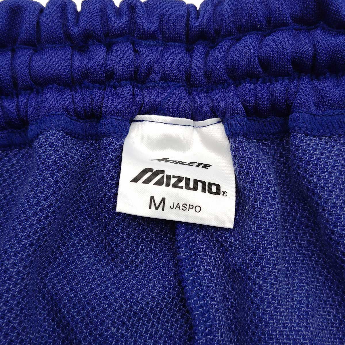[ б/у * не использовался товар ] Mizuno ATHLETE шорты короткий хлеб спортивная форма шорты M королевский синий 82PH-3722 унисекс MIZUNO