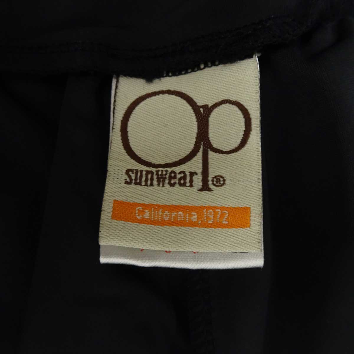[ used * unused goods ] Ocean Pacific surf pants board shorts swimsuit Short UV UPF50 L BK 523414 lady's Ocean Pacific