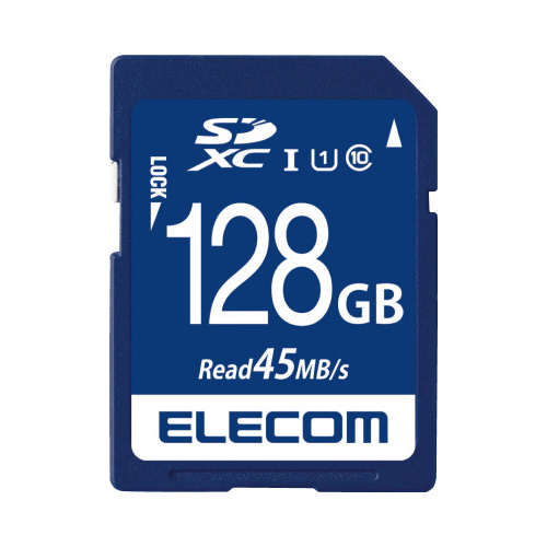 ELECOM MF-FSU11R_XC MF-FS128GU11R （128GB） SDカードの商品画像