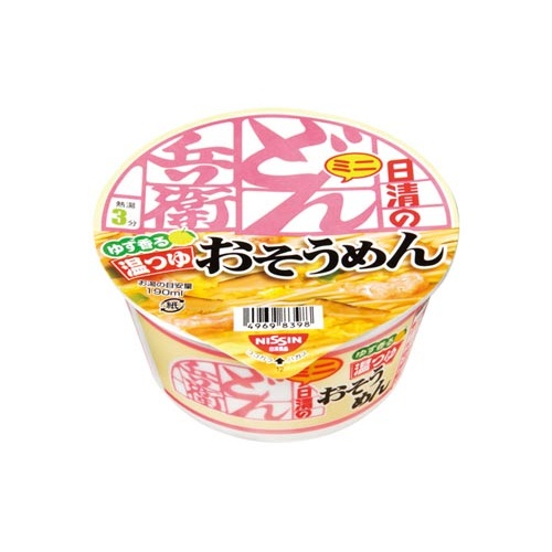 日清食品 日清食品 日清のどん兵衛 温つゆおそうめんミニ 1個 日清のどん兵衛 そうめんの商品画像