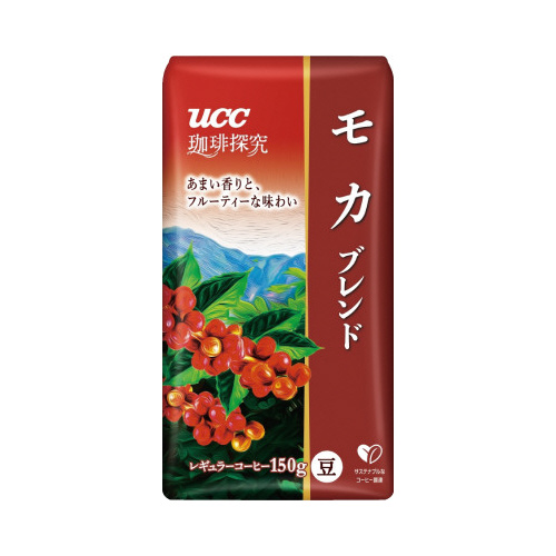 UCC UCC 珈琲探究 炒り豆 モカブレンド 150g×3袋 コーヒー豆の商品画像