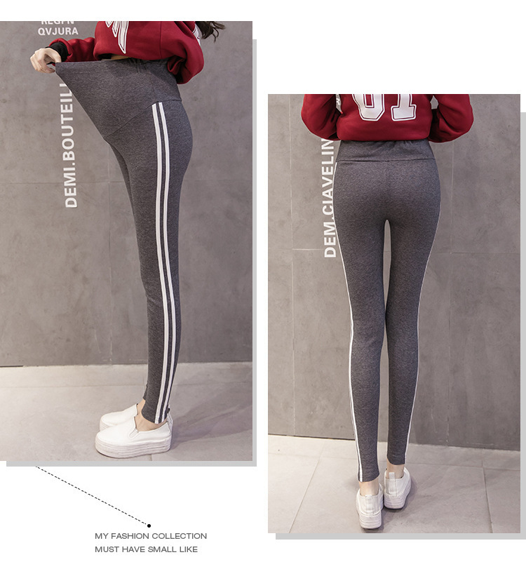  leggings maternity wear lady's bottoms long height 7 minute height adjuster slim Fit piling put on footwear spats long trousers long pants part shop put on 