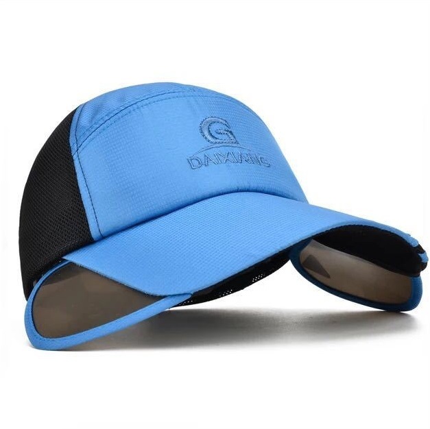 キャップ 帽子 野球帽 2way レディース メンズ 男女兼用 メッシュ つば広 つば出し入れ可 ベースボールキャップ 通気性 紫外線対策 UV対策  :hat-99470:KAWAeMON - 通販 - 