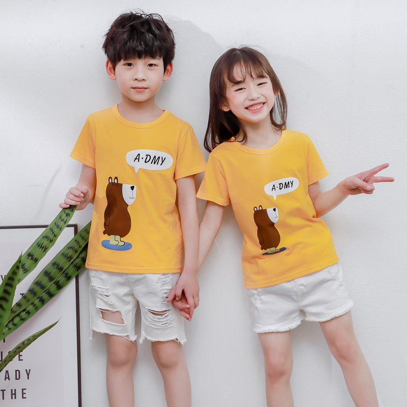Tシャツ 半袖 キッズ 男の子 シャツ 車 柄物 子供服 トップス カラフル デザイン 恐竜 くま アニマル カットソー 猫 かわいい 女の子 夏