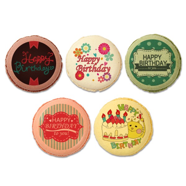 o... конфеты *HappyBirthDay!! сообщение ma Caro n5 шт. комплект праздник * маленький подарок 