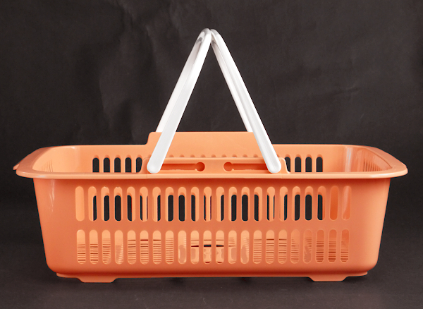  basket keep hand attaching 44.5×30× height 13.5cm pale orange sun tail. .. . basket 