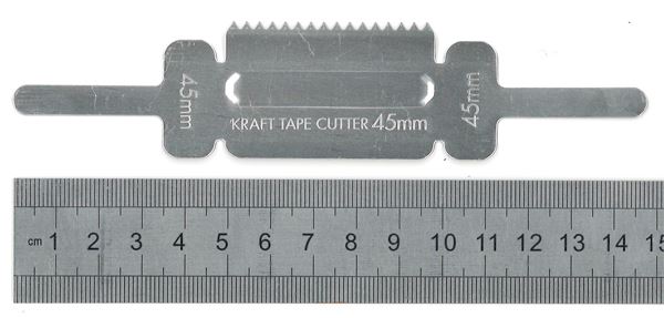  крафт-лента резчик 45mm/50mm ширина для 2 листов входит (100 иен магазин 100 иен единообразие 100 единообразие 100.)