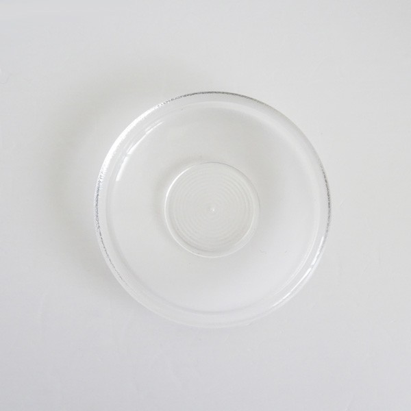  teacup sauce clear 12cm (100 jpy shop 100 jpy uniformity 100 uniformity 100.)