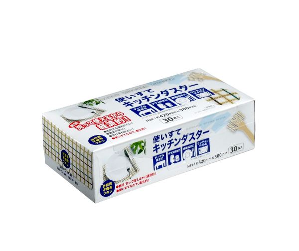 エージェントワン 使い捨てキッチンダスター 30枚入の商品画像