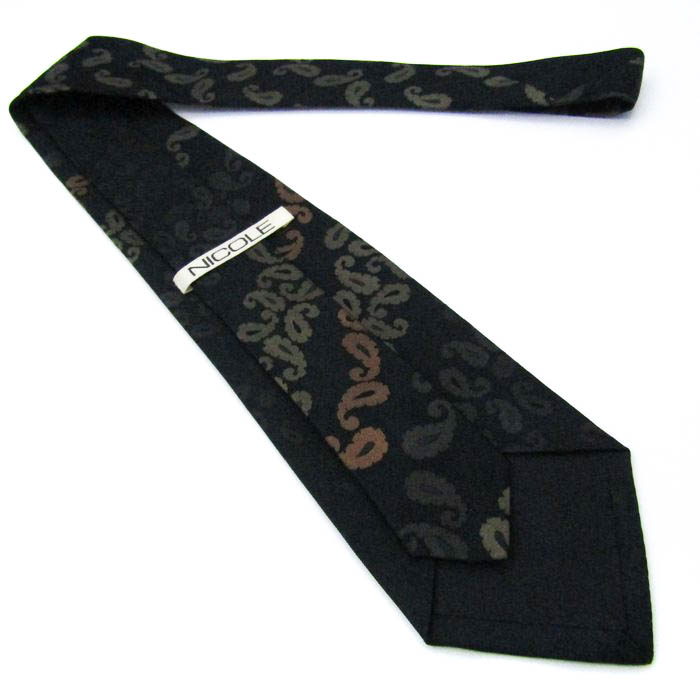  Nicole бренд галстук шелк peiz Lee рисунок общий рисунок высокий качество мужской черный NICOLE