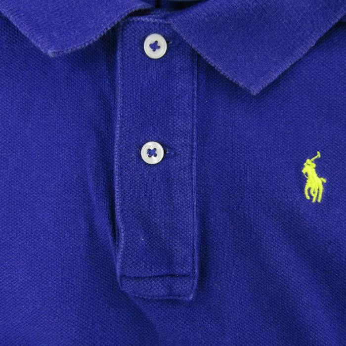  Polo * Ralph Lauren рубашка-поло с коротким рукавом . изначальный Mark одноцветный tops 95 соответствует baby для мальчика 2T размер голубой POLO RALPH LAUREN