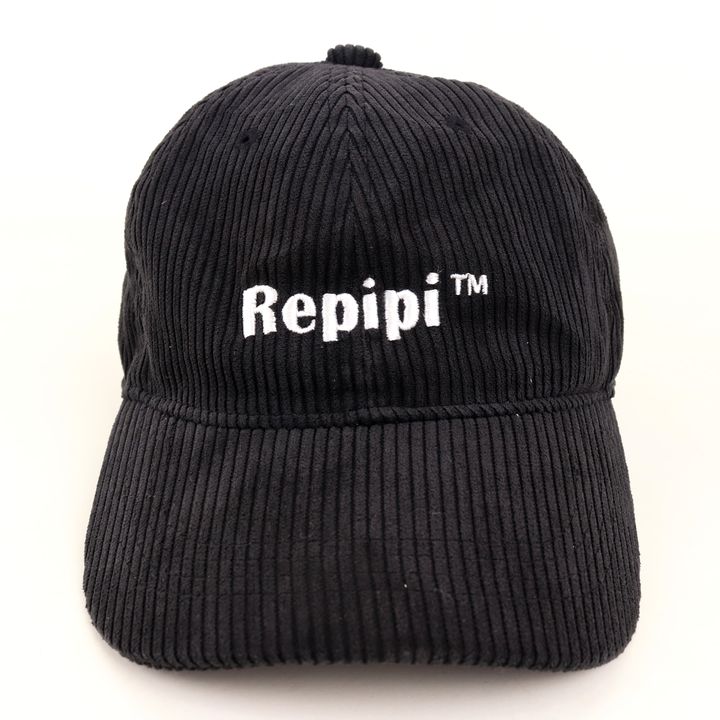 repi Piaa ru Mario колпак вельвет Logo вышивка XOXO бренд шляпа чёрный Kids для девочки черный repipi armario