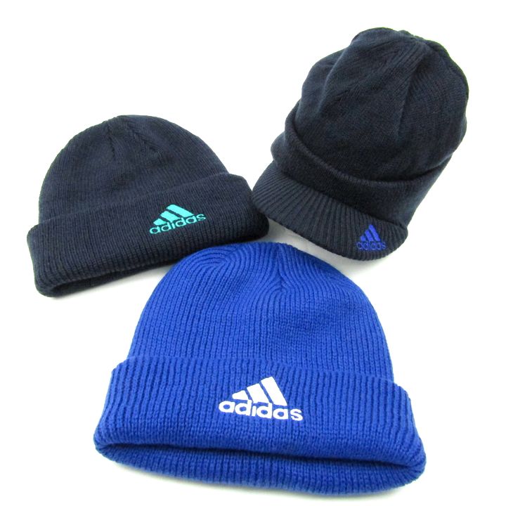  Adidas вязаная шапка 3 позиций комплект шляпа спортивная одежда бренд совместно Junior Kids для мальчика adidas