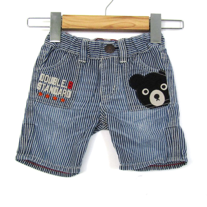  Miki House шорты низ Hickory Denim Dub рубин baby для мальчика 80 размер синий × белый MIKIHOUSE