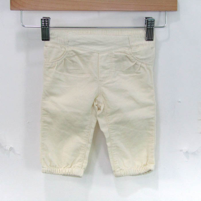  Old Navy брюки низ вельвет baby для мальчика 3-6M размер белый OLD NAVY
