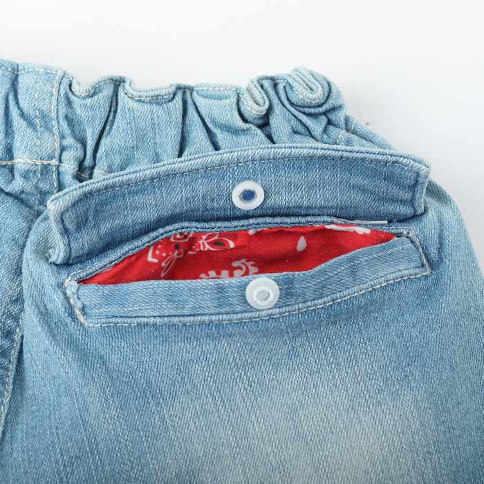 efo- Kids Denim брюки низ шорты не использовался товар baby для девочки 80 размер бледно-голубой F.O.KIDS