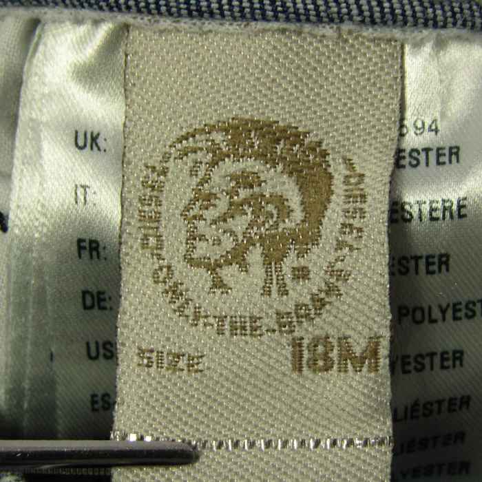  дизель Denim брюки низ стрейч джинсы baby для мальчика 18M размер голубой DIESEL