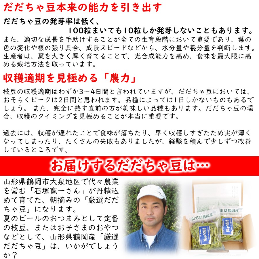  Yamagata префектура Tsuruoka производство .... бобы 1.8kg 300g×6 пакет бесплатная доставка прямая поставка от производителя ветка бобы подарок .. для гурман ваш заказ время ограничено [M13]