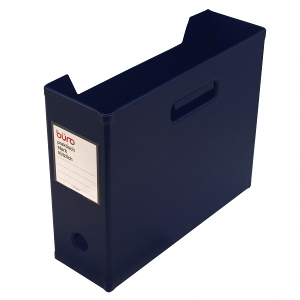 DELFONICS デルフォニックス ビュロー ファイルボックス 横型（ダークブルー） buro ボックスファイルの商品画像