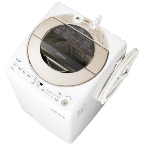 SHARP 全自動洗濯機 ES-GV9F-N （ゴールド系） 洗濯機本体の商品画像