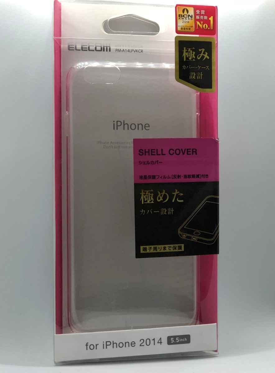 ELECOM iPhone 6 Plus用 シェルカバー 極み クリア PM-A14LPVKCR iPhone用ケースの商品画像