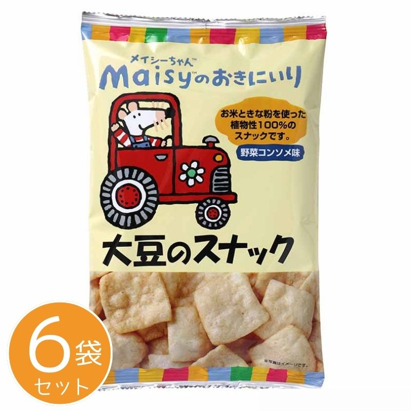 創健社 創健社 メイシーちゃん（TM）のおきにいり 大豆のスナック 35g×6袋 スナック菓子の商品画像