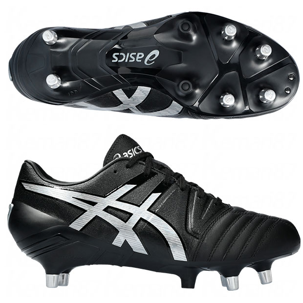  gel Lee monkey tight five black × pure silver [asics| Asics ] rugby spike 1111a207-002