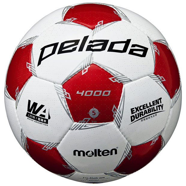 molten ペレーダ4000 4号球 F4L4000 （ホワイト/メタリックブラック