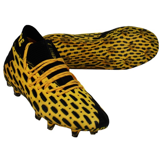 PUMA フューチャー 5.1 NETFIT FG/AG ULTRA YELLOW-Puma Black 105755_03 FUTURE サッカースパイクの商品画像