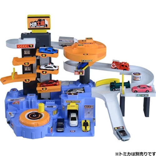 トミカ 自動車工場 タカラトミー メカアクション自動車工場 （ノンスケール トミカ工場