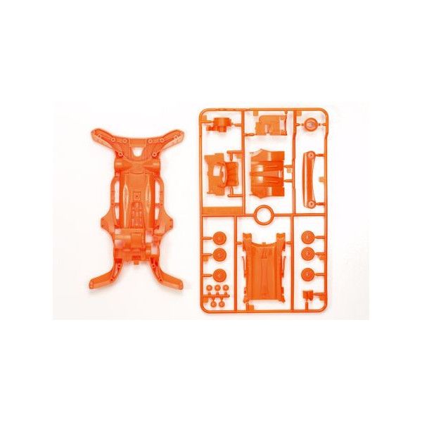 タミヤ AR蛍光カラーシャーシセット （オレンジ） （1/32