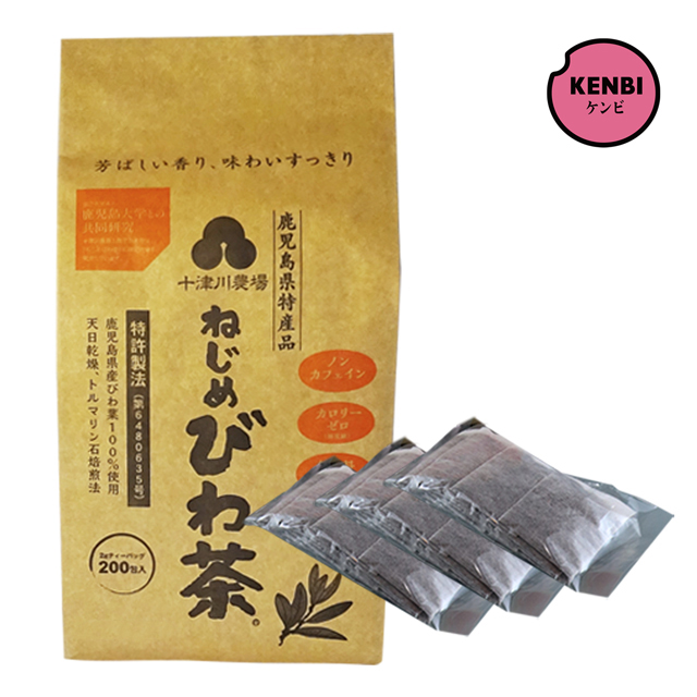 十津川農場 十津川農場 ねじめびわ茶 ティーバッグ 200袋 × 1個 健康茶の商品画像
