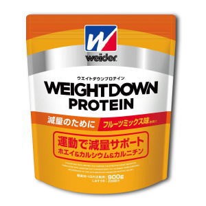 森永製菓 ウイダー ウエイトダウンプロテイン フルーツミックス味 900g × 1個 ウイダー ホエイプロテインの商品画像