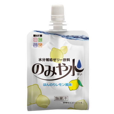 のみや水 ほんのりレモン風味 150g パウチの商品画像